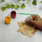 2 D Ganesha Painting Kit – 6” Relief