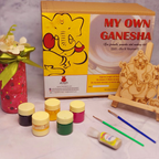 2 D Ganesha Painting Kit – 6” Relief