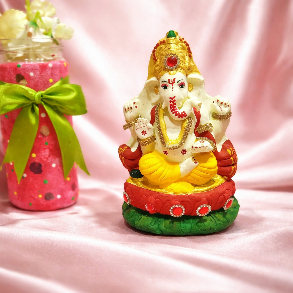7'' Eco friendly Ganesha Diy 1 peice Mould Kit (Premium)