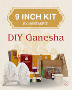 9'' Eco friendly Ganesha Diy 1 peice Mould Kit (Premium)