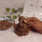 Creative DIY Ganesha Colouring Kit – 7” Idol