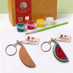 DIY Sculpture Clay Key Chains