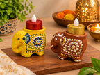 DIY Festive – Elephant T Light Candle Holder