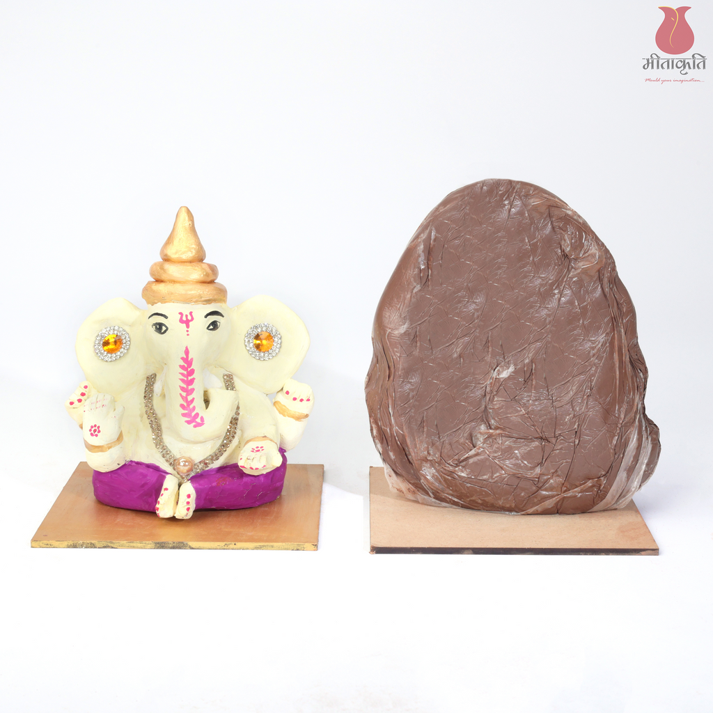 Creative DIY Ganesha Colouring Kit – 7” Idol