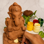 DIY Ganesha Painting Kit– 7” Idol
