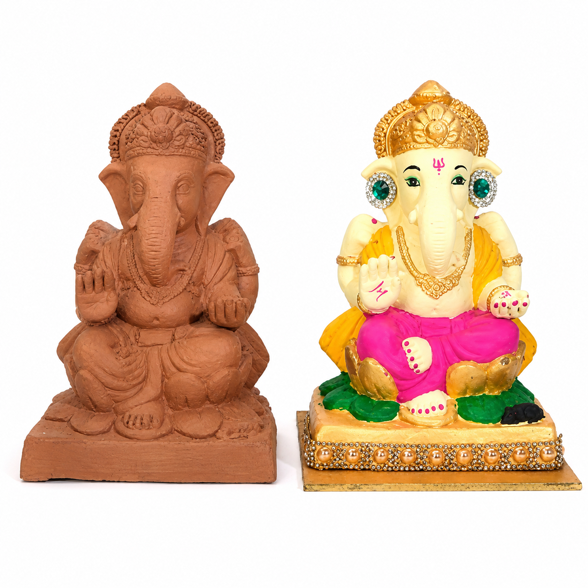 DIY Ganesha Painting Kit– 7” Idol