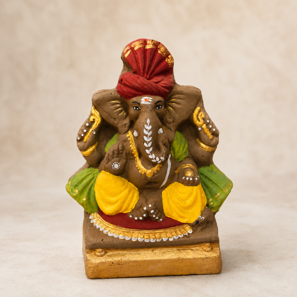 DIY Ganesha Idol Painting Kit– 7” Idol
